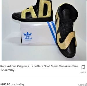 Adidas X jeremy Scott rare  hightops